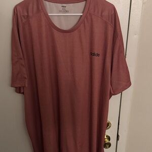 adidas Men’s Dusty Rose Short Sleeve Crew Tee 4xl